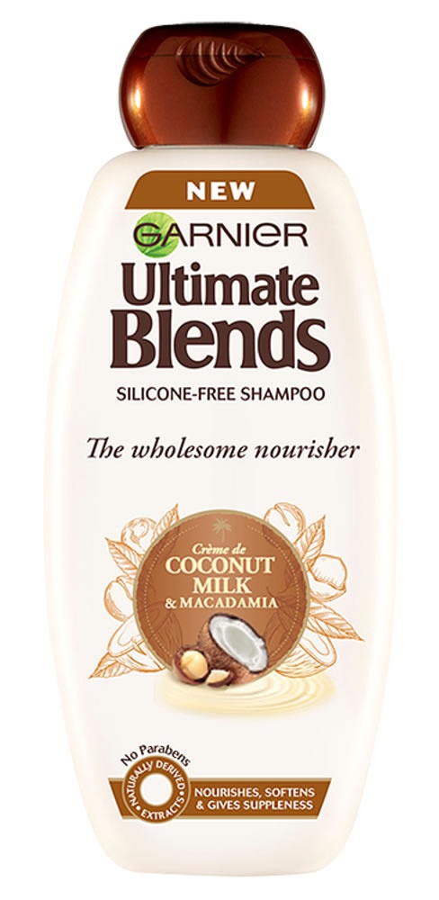 Garnier Ultimate Blends Coconut Milk Dry Hair Shampoo