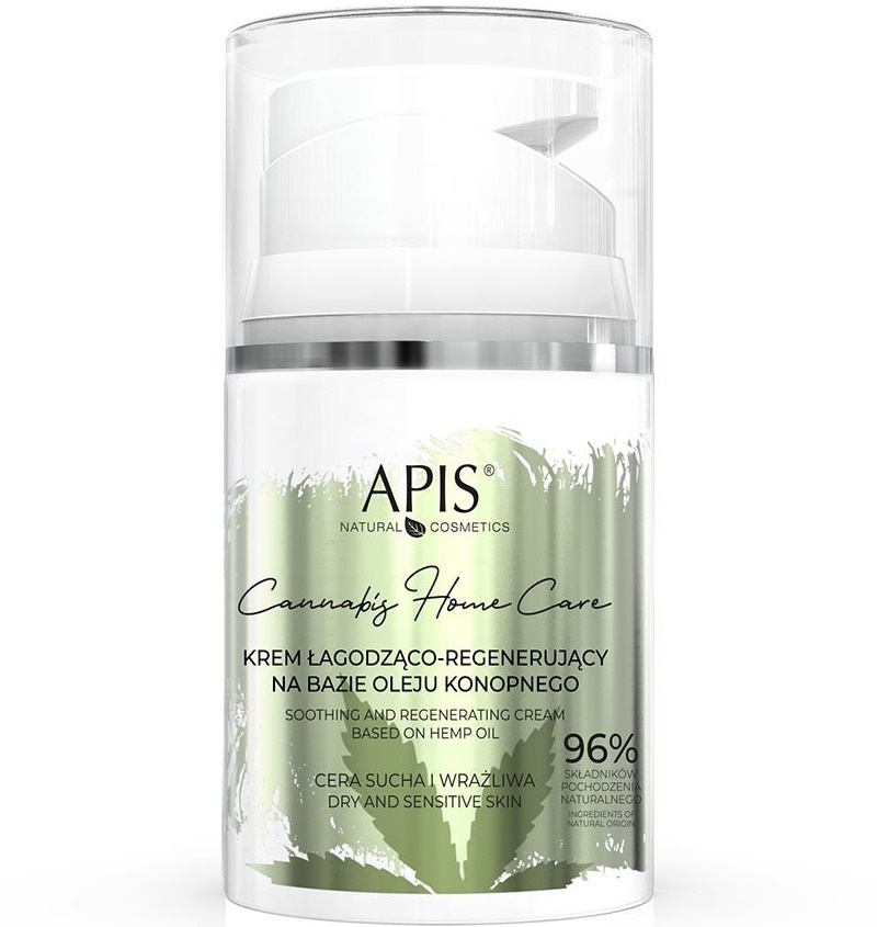 APIS Cannabis Home Care Soothing And Regenerating Cream