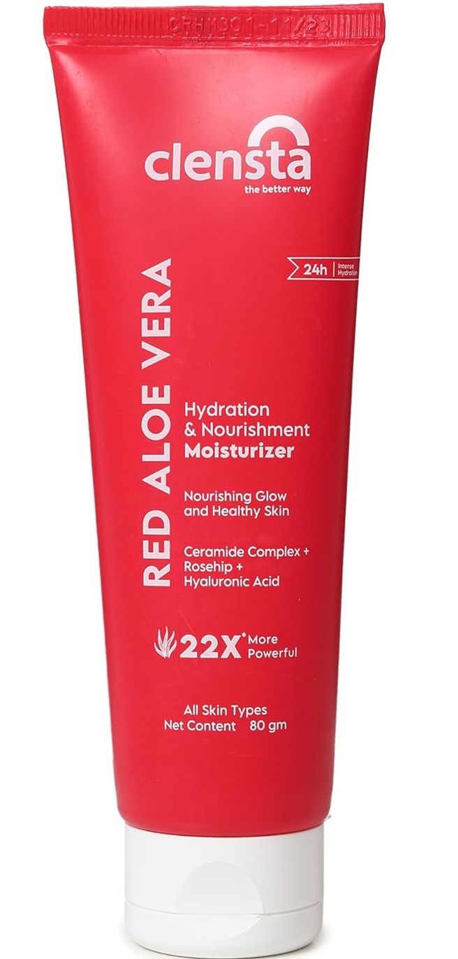 Clensta Red Aloe Vera Hydrating Face Moisturizer