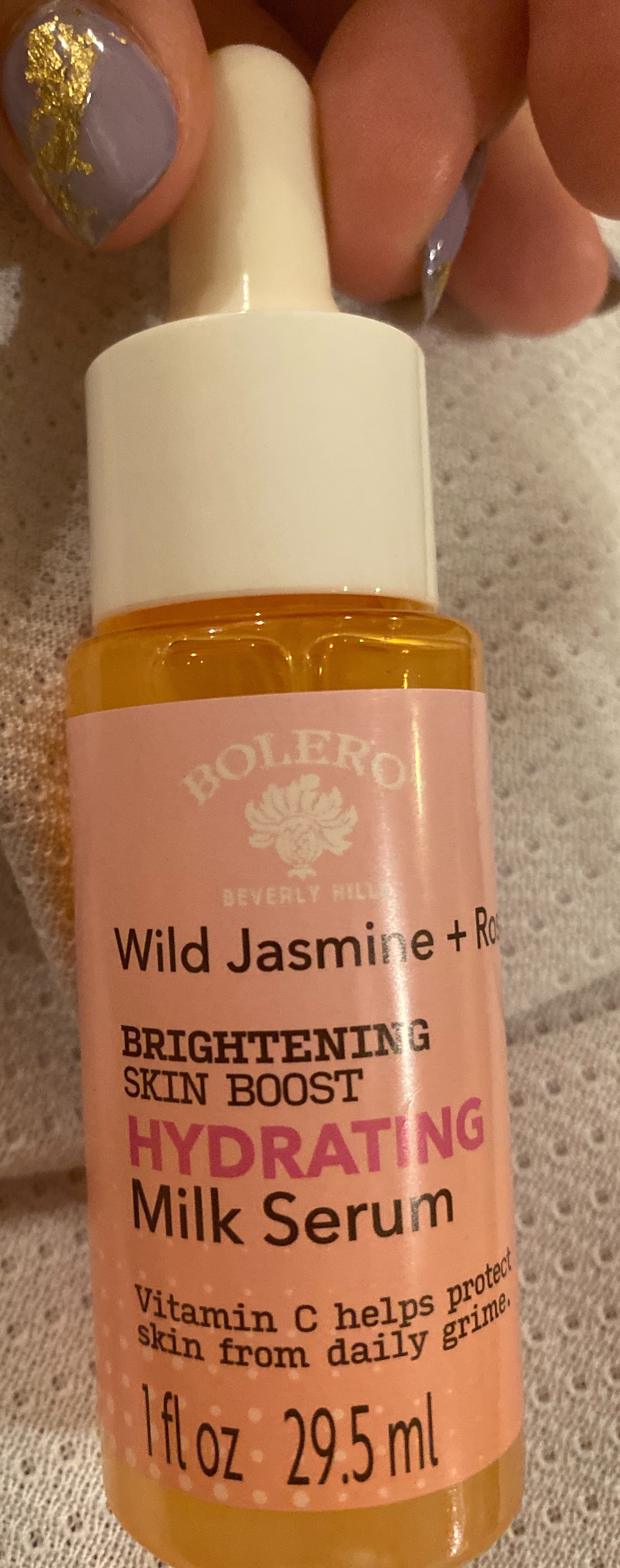 Bolero Beverly Hills Wild Jasmine And Rose Brightening Skin Boost Hydrating Milk Serum