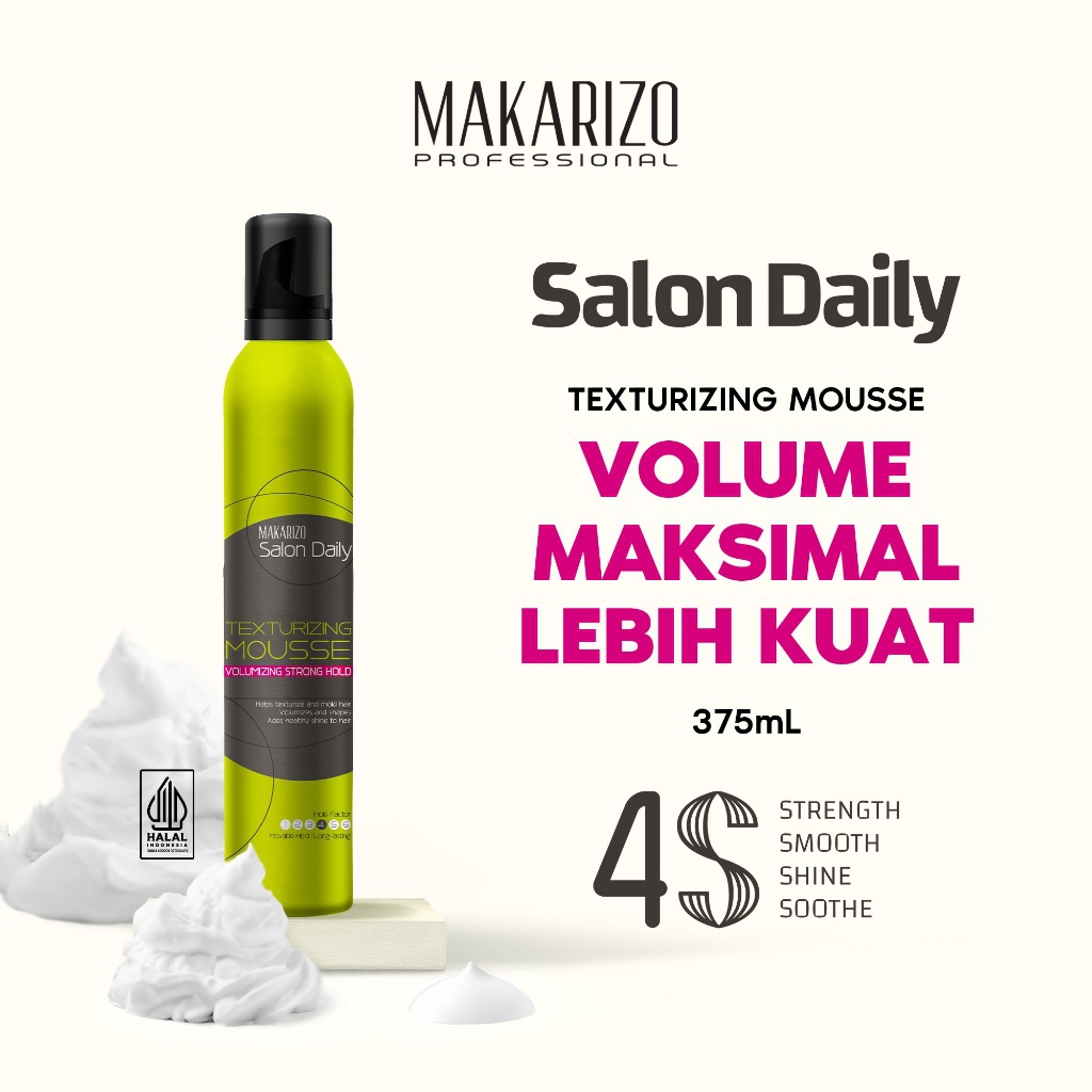 Makarizo Salon Daily Texturizing Mousse