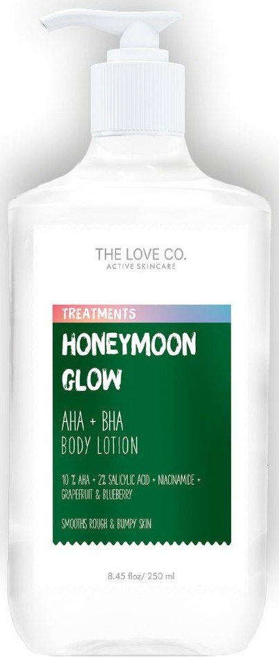 The Love Co. Honeymoon Glow AHA + BHA Body Lotion