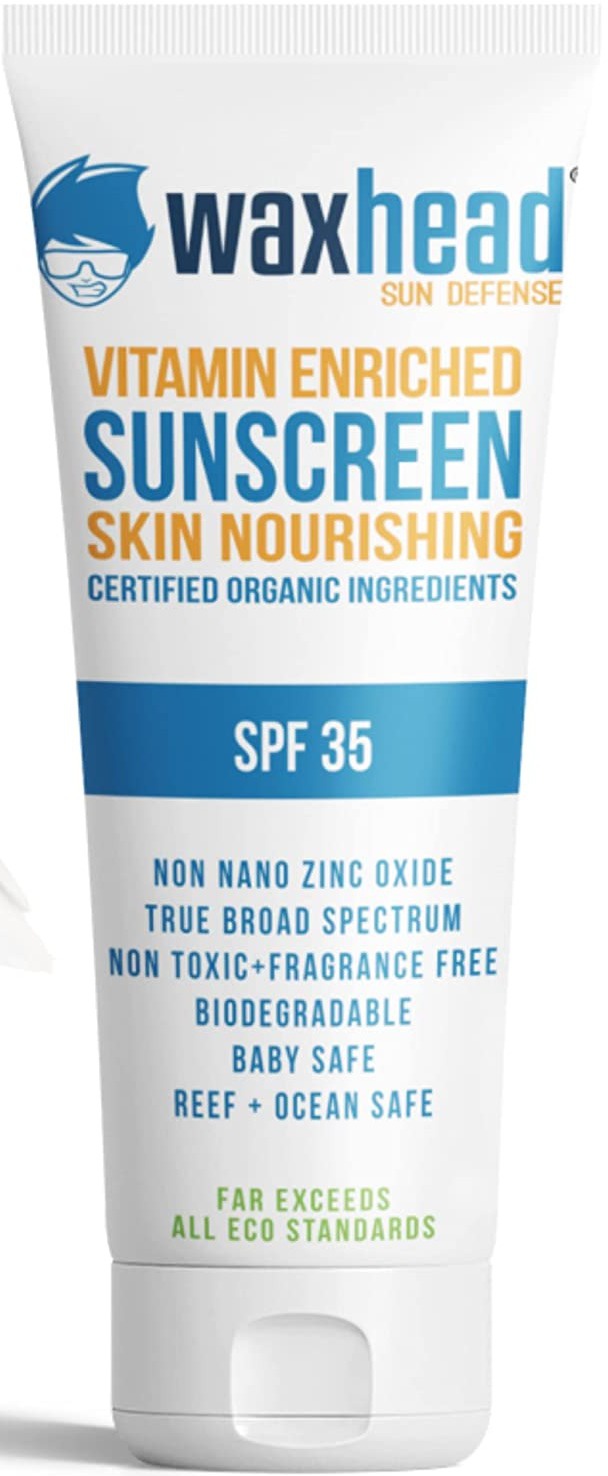 Waxhead Zinc Oxide Sunscreen With Vitamin D And Vitamin E
