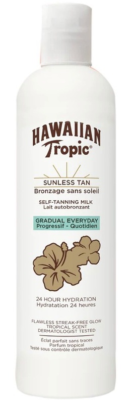 Hawaiian Tropic Sunless Tan Gradual Everyday Self-Tanning Milk
