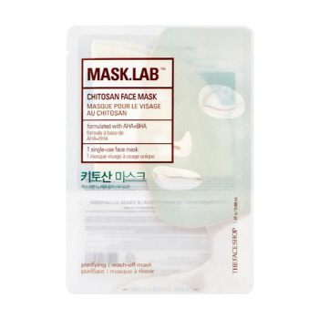 Download The Face Shop Mask Lab Chitosan Face Mask Ingredients Explained Yellowimages Mockups