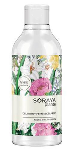 Soraya Plante, Delikatny Płyn Micelarny, Aloes, Biała Herbata