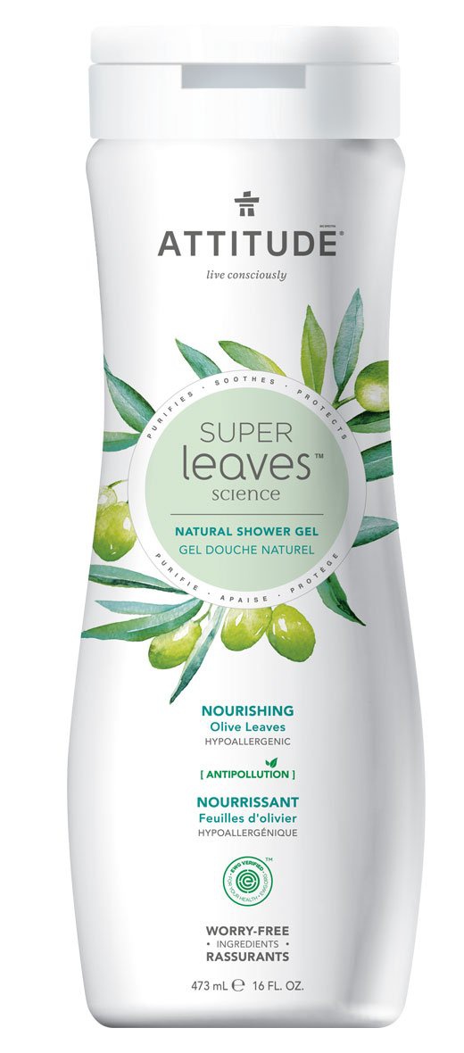 Attitude Nourishing Olive Leaves Shower Gel