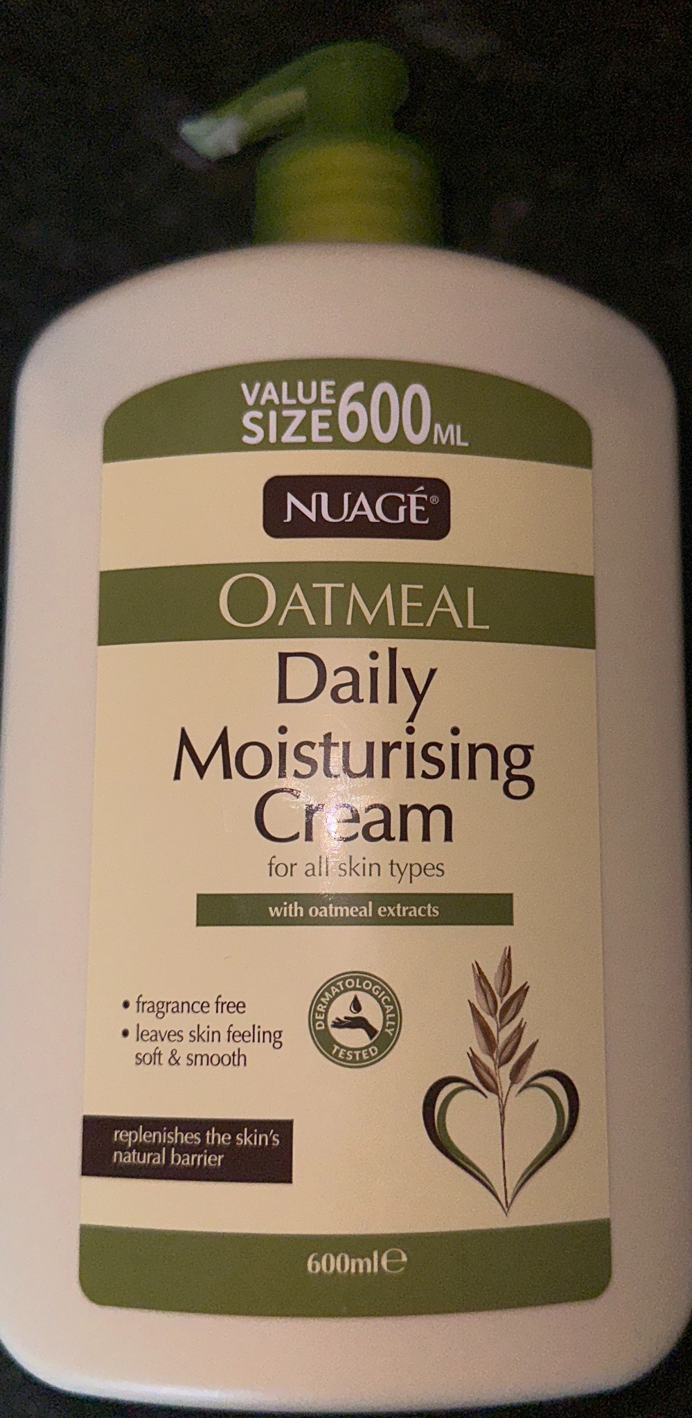 Nuage Oatmeal Daily Moisturising Cream