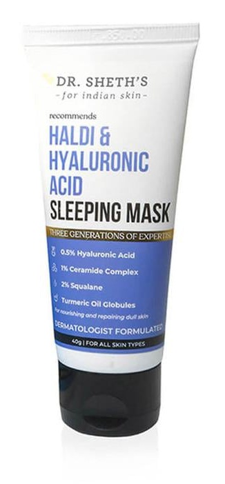 Dr. Sheth's Haldi & Hyaluronic Acid Sleeping Mask