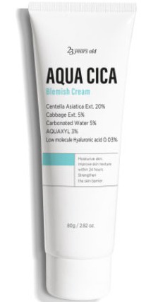 23 Years Old Aqua Cica Blemish Cream