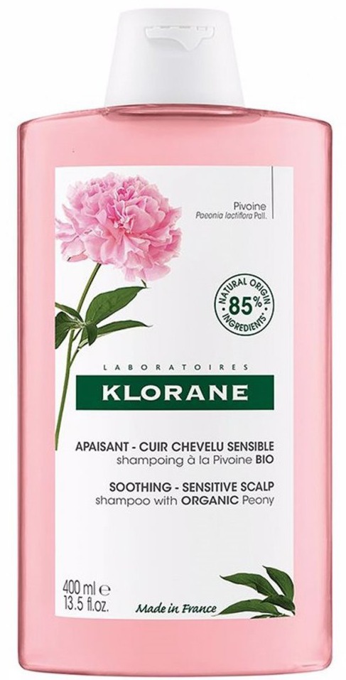 Klorane Soothing Sensitive Scalp Shampoo With Peony