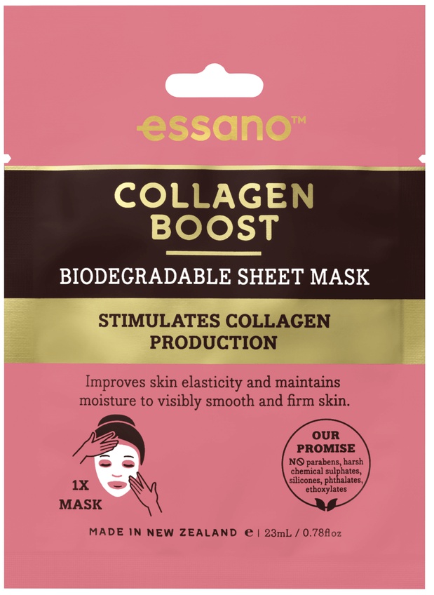 Essano Collagen Boost Biodegradable Sheet Mask