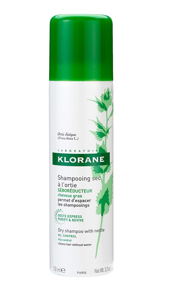 Klorane Dry Shampoo With Nettle Oil Control