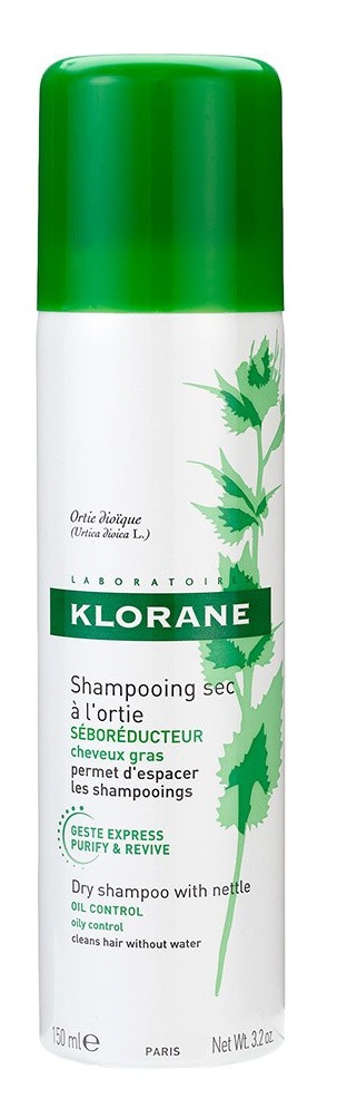 Klorane Dry Shampoo With Nettle Oil Control
