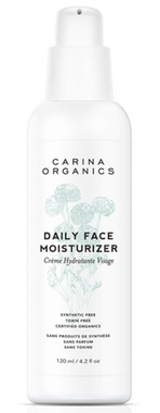 Carina Organics Daily Face Moisturizer Unscented