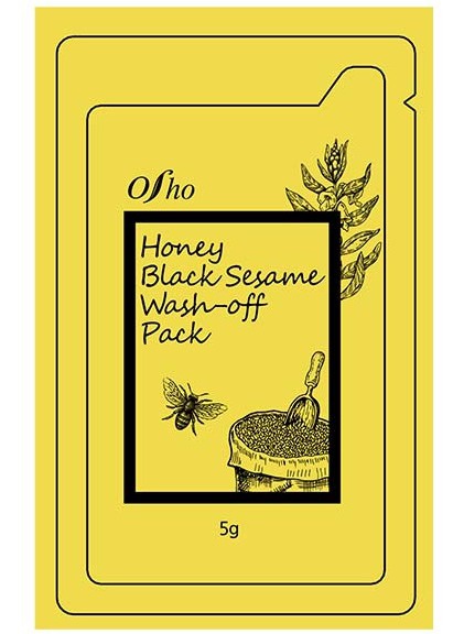 Osho Honey Black Sesame Wash-off Pack