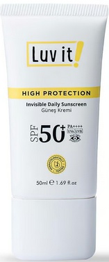 luv it SPF 50+ Pa++++ UVA UVB High Protection Anti-blemish Sunscreen