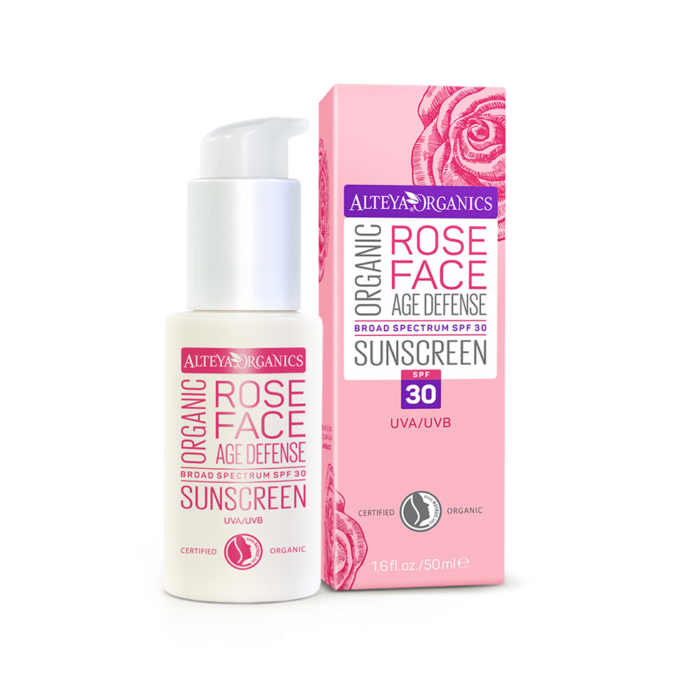 alteya organic Organic Rose Face Spf 30 Sunscreen