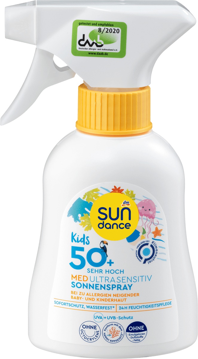 SUNdance Kids Ultrasensitiv SPF50 Sun Screen