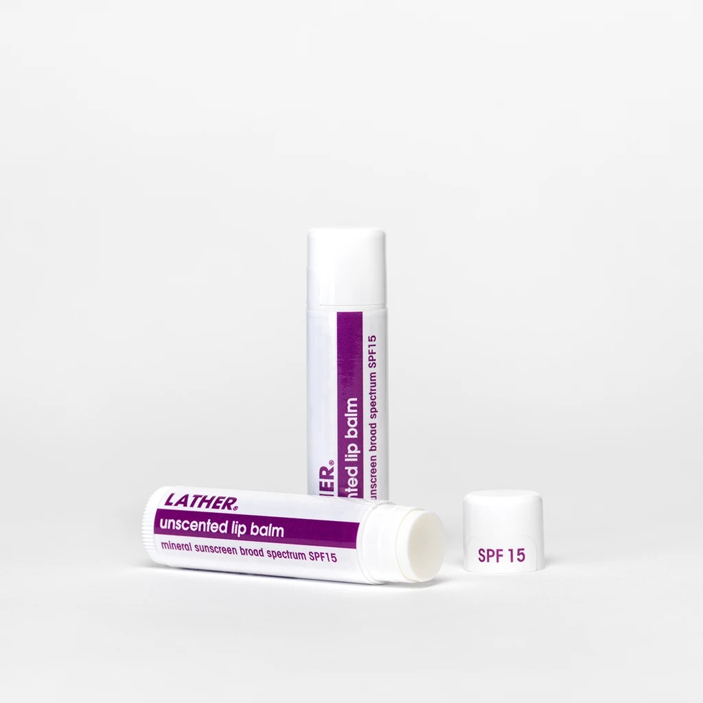 Lather Unscented Lip Balm