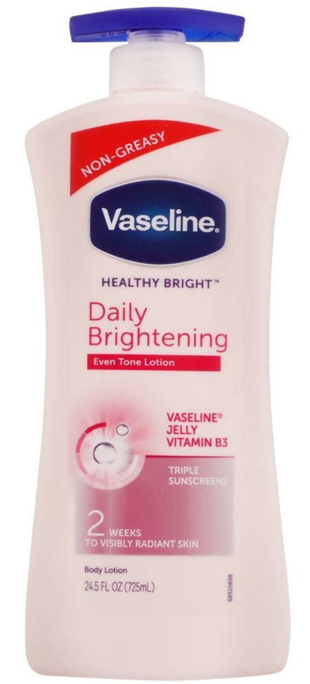Vaseline Healthy Bright Daily Brightening Even Tone Lotion, Non-greasy