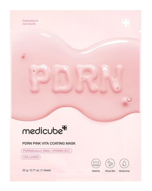 Medicube Pdrn Pink Vita Coating Mask