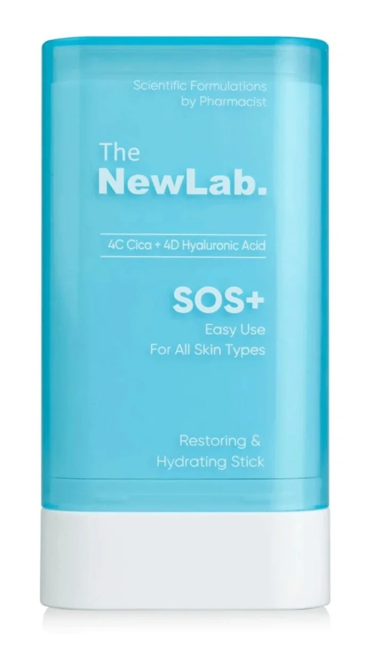 the NewLab. SOS+ Restoring & Hydrating Stick