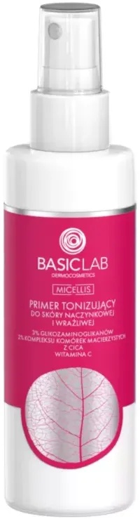 Basiclab Tonik - Primer Tonizujący Do Skóry Naczynkowej I Wrażliwej