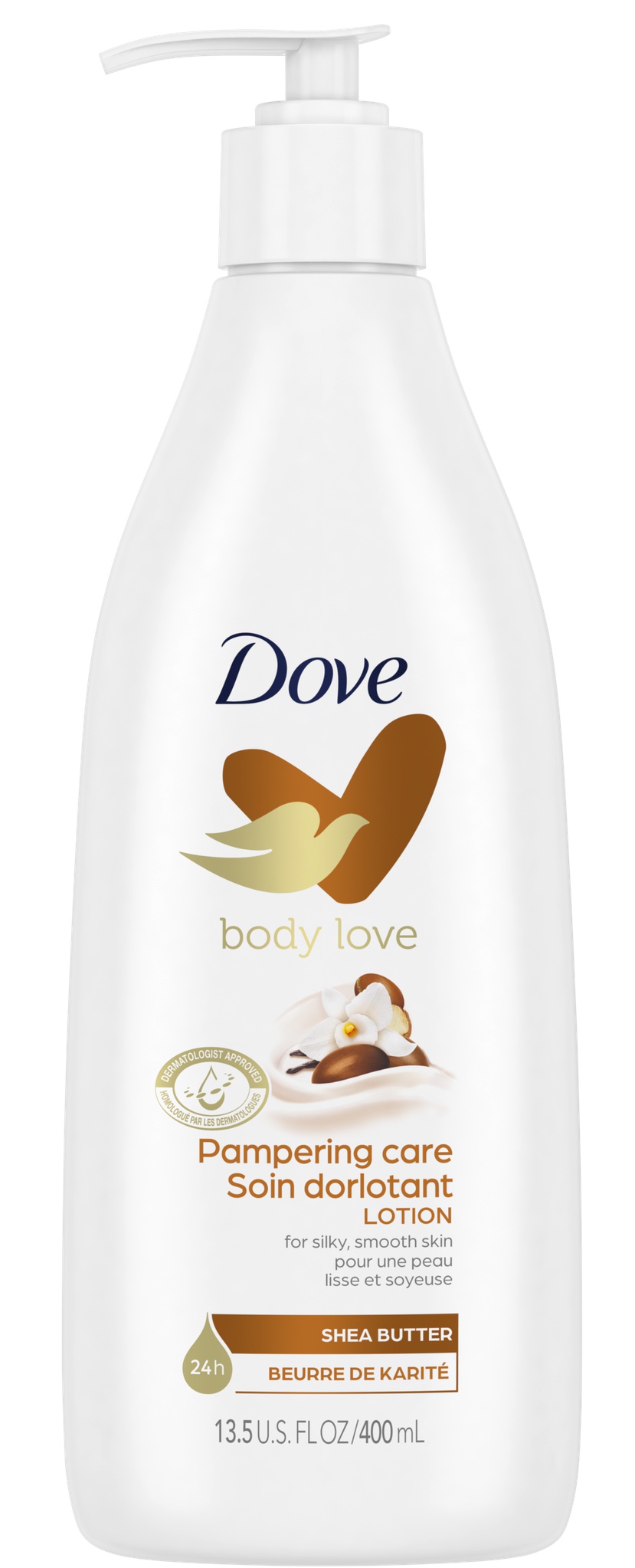 Dove Shea Butter Pampering Care Body Love Lotion