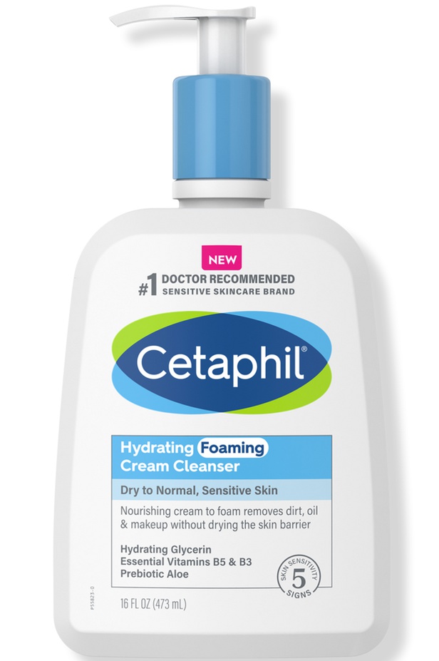 Cetaphil Hydrating Foaming Cream Cleanser