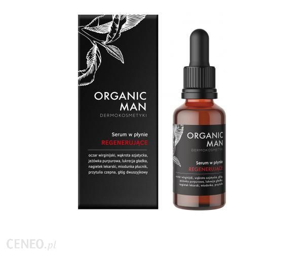 ORGANIC LIFE Organic Man Serum W Płynie Regenerujące