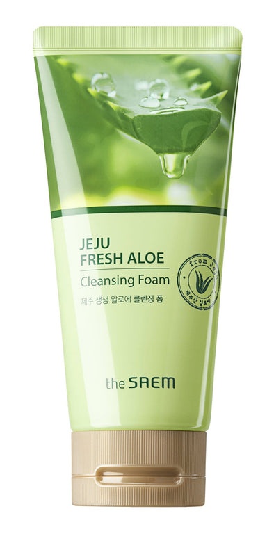 The Saem Jeju Fresh Aloe Cleansing Foam