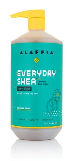 Alaffia Everyday Shea Vanilla Mint Body Wash