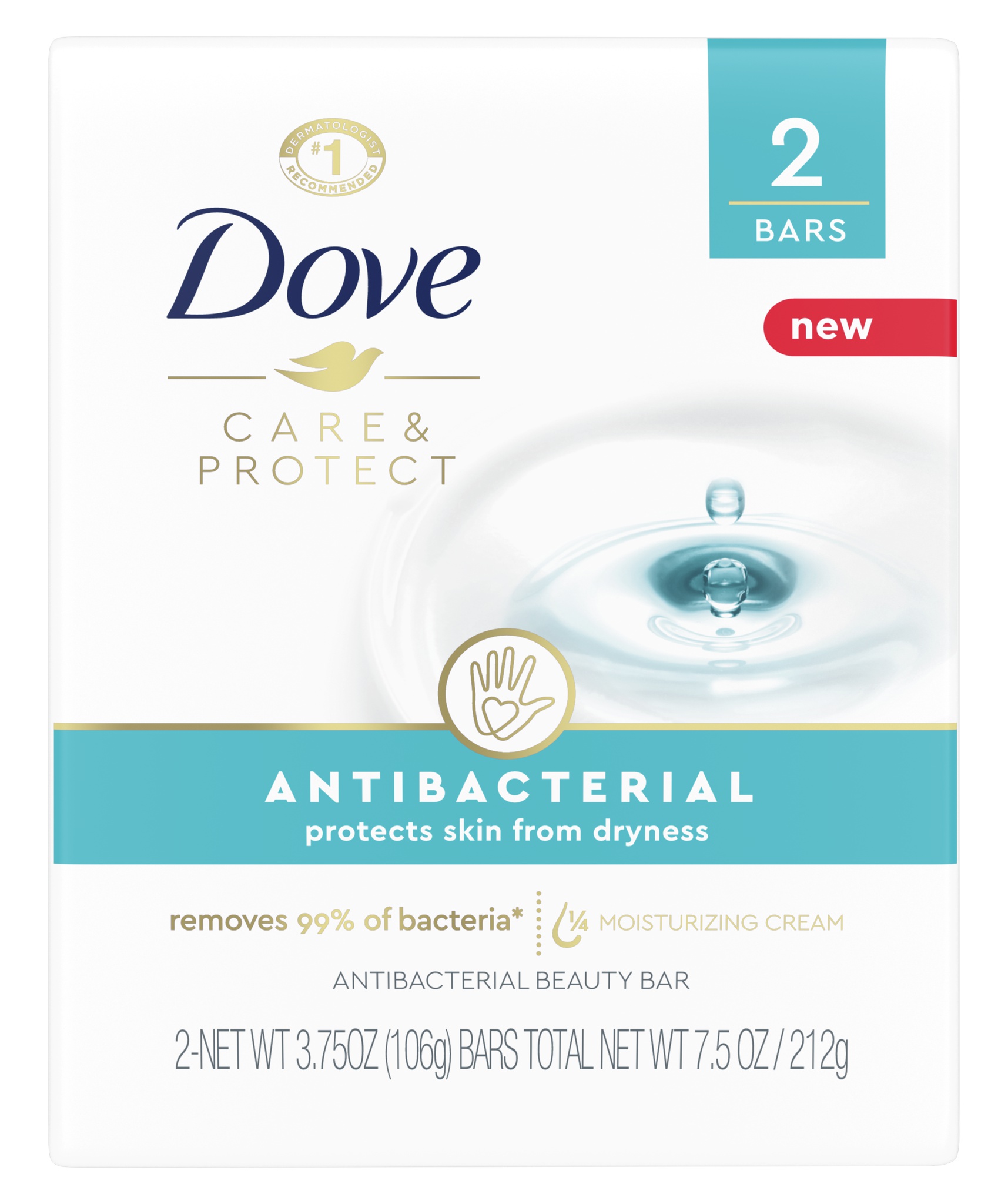 Dove Care & Protect Antibacterial Beauty Bar