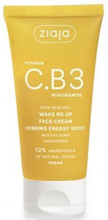 Ziaja Vitamin C. B3 Niacinamide Wake Me Up Face Cream