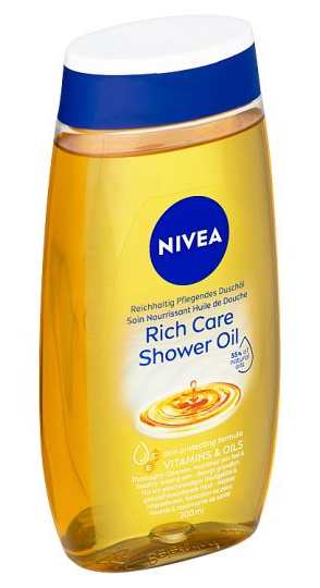 Nivea Rich Care Shower Oil (2023 Reformulation)