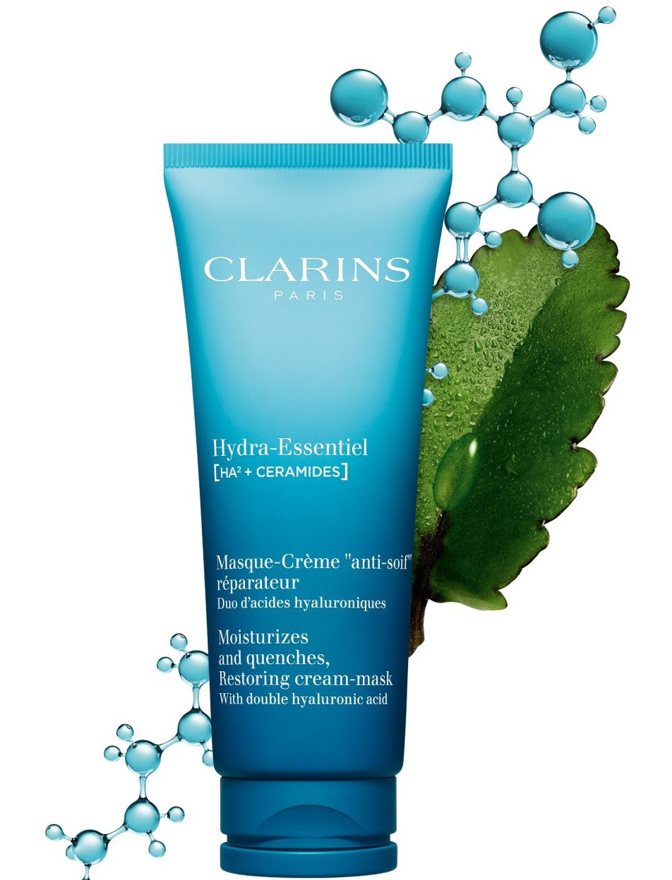 Clarins Hydra-Essentiel Restoring Cream-Mask