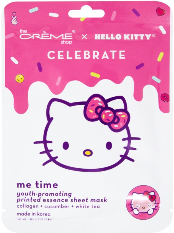 The Creme Shop X Hello Kitty Me Time! Youth-Promoting Sheet Mask