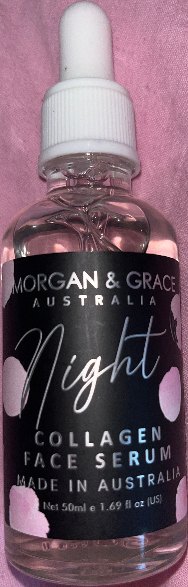 Morgan & grace Night Collagen Face Serum
