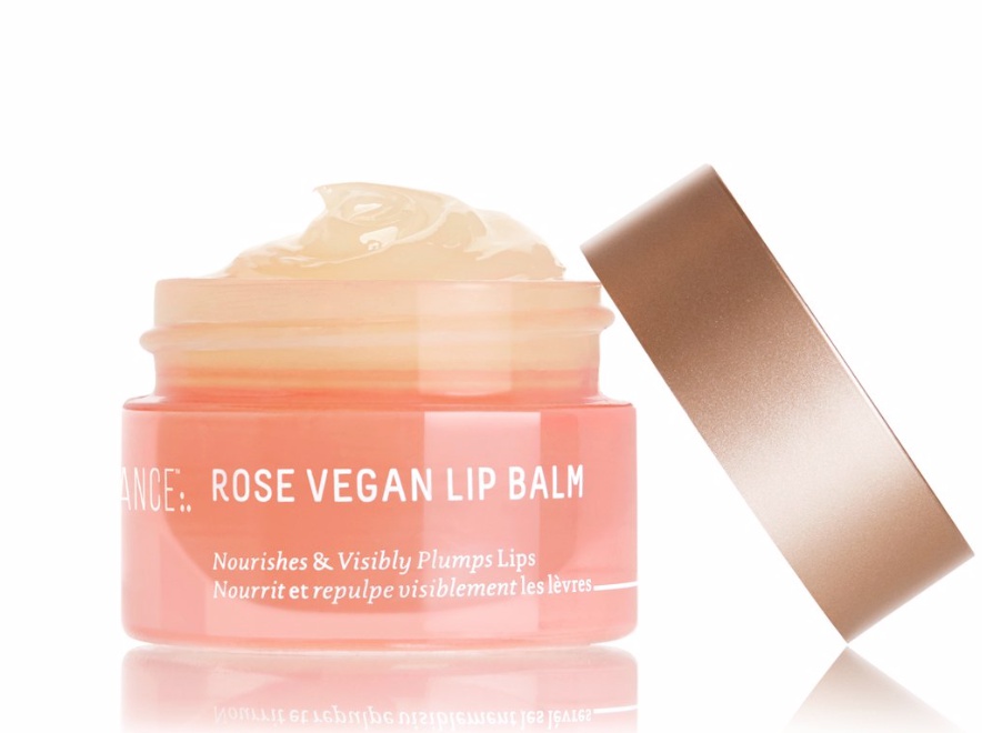 BIOSSANCE Squalane+ Rose Vegan Lip Balm