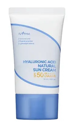 Instree Hyaluronic Acid Natural Sun Cream SPF 50+ Pa++++