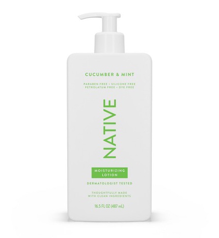 Native Cucumber & Mint Lotion