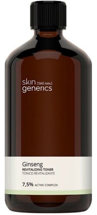 Skin Generics Ginseng Toner 250mi 7.5% Active Complex