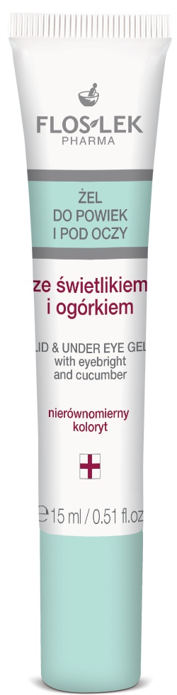 Floslek Lid & Under Eye Gel With Eyebright And Cucumber ingredients ...