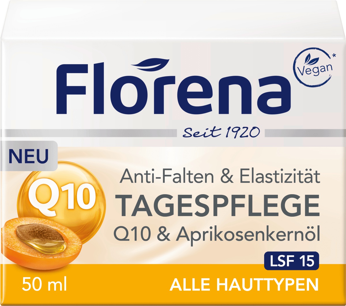 Florena Tagespflege Q10 & Aprikosenkernöl