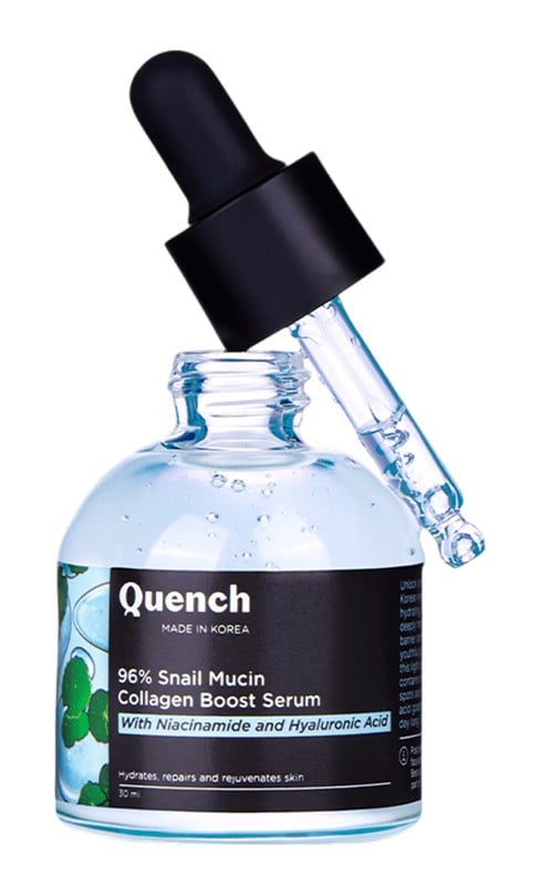 Quench botanics 96% Snail Mucin Collagen Boost Serum