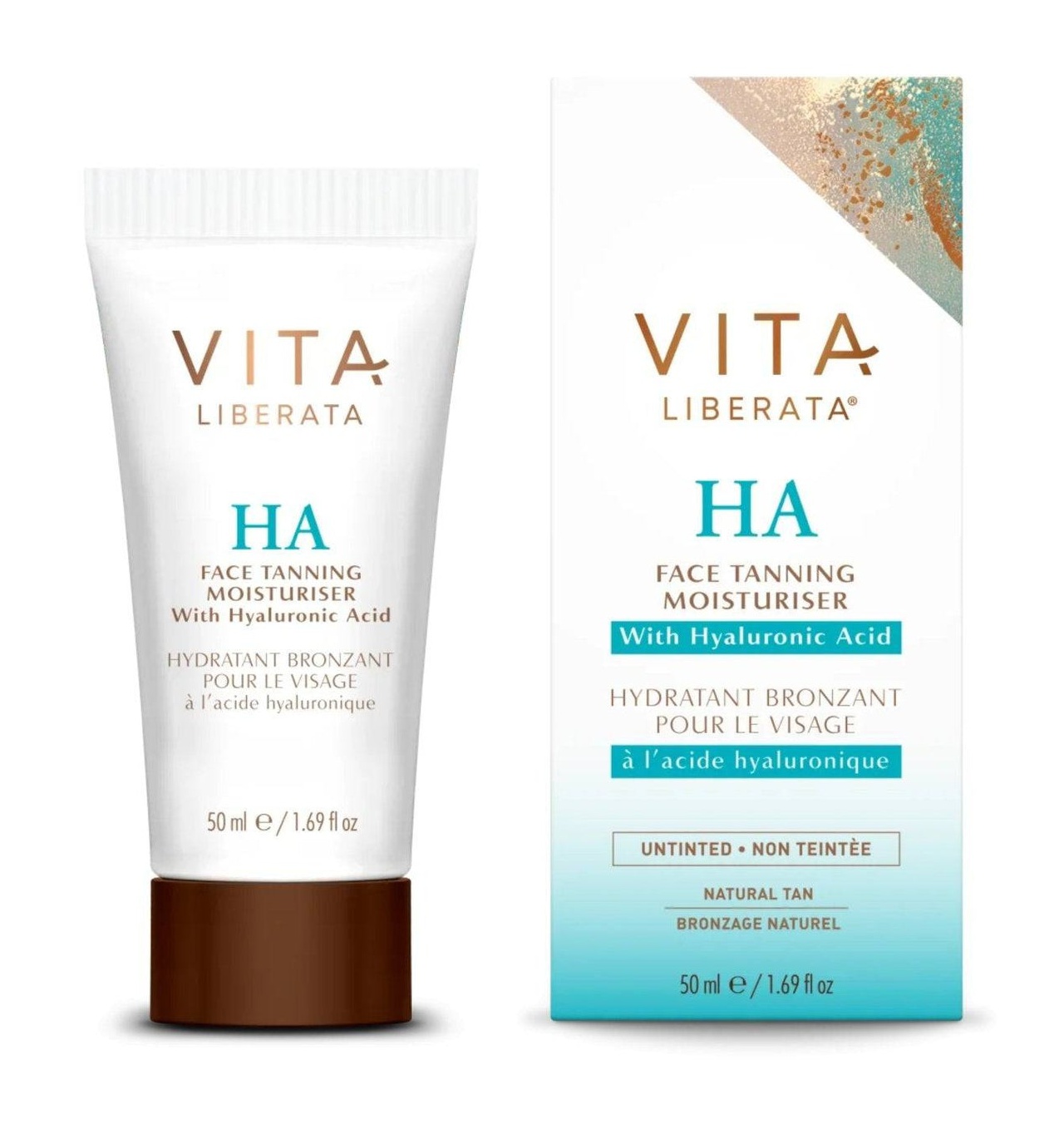 Vita Liberata Face Tanning Moisturiser With Hyaluronic Acid