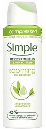 Simple Kind To Skin Simple Soothing Anti-perspirant Spray