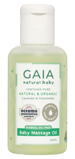 Gaia Natural Baby Massage Oil