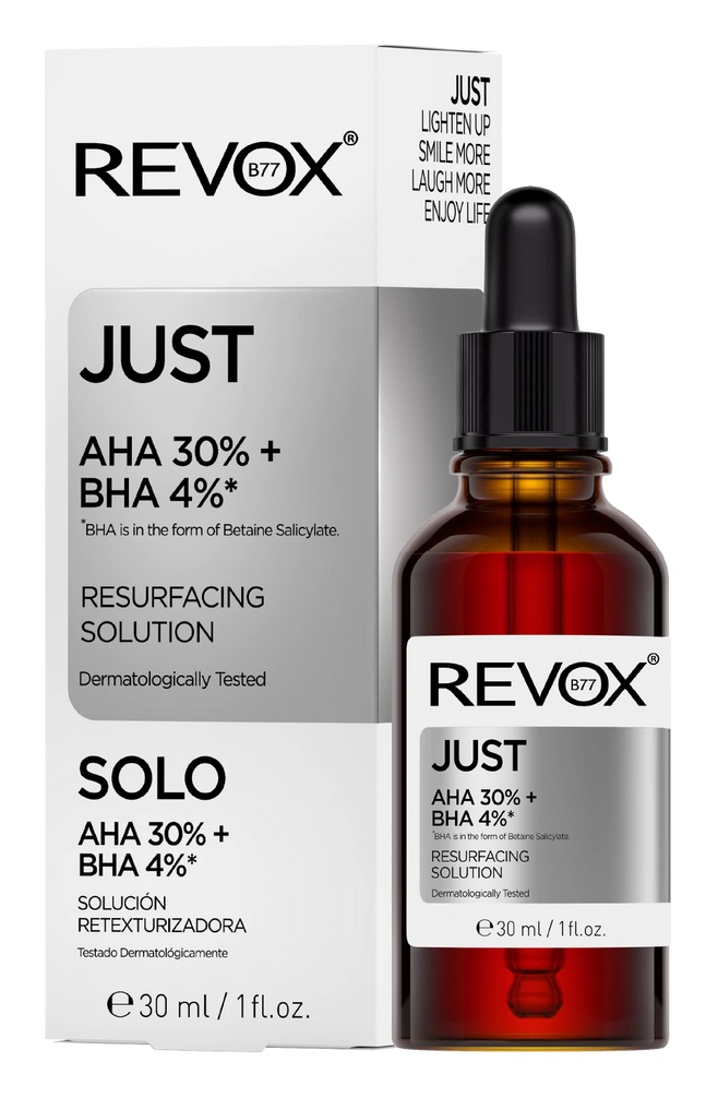 Revox Just AHA 30% + BHA 4% Resurfacing Solution